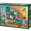 Cobble Hill Christmas Cats Puzzle 1000pcs