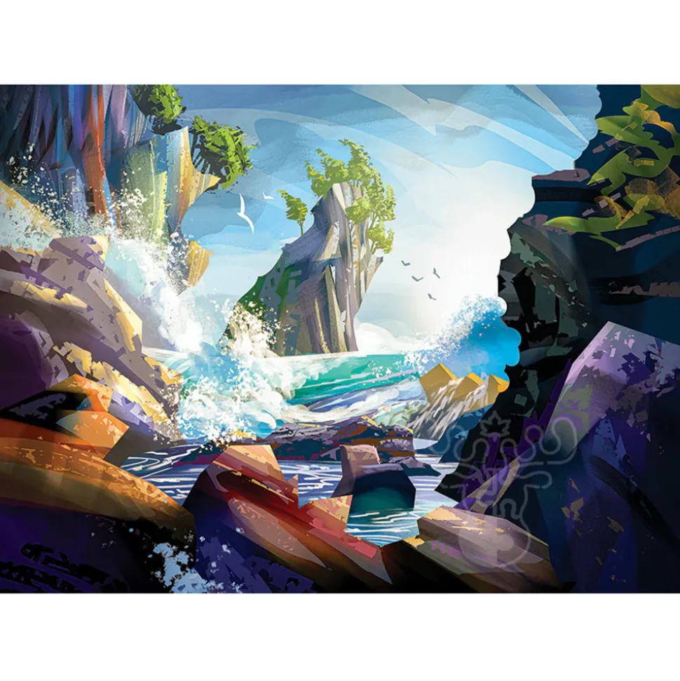 Cobble Hill Coastal Waves Puzzle 1000pcs