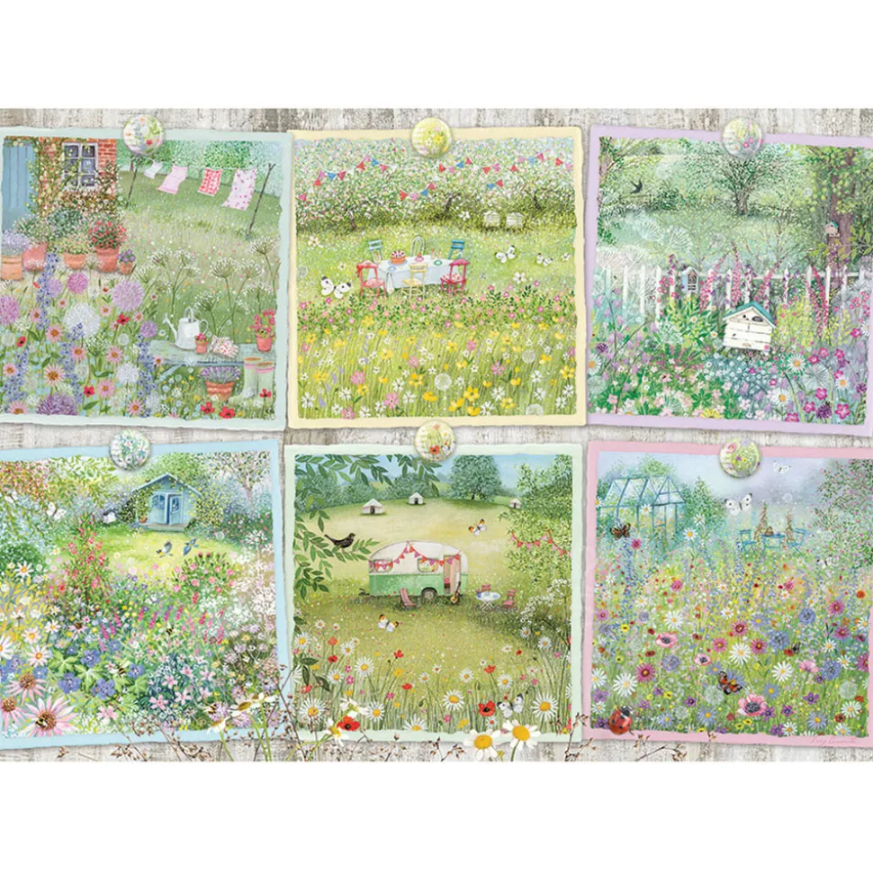 Cobble Hill Cottage Gardens Puzzle 1000pcs