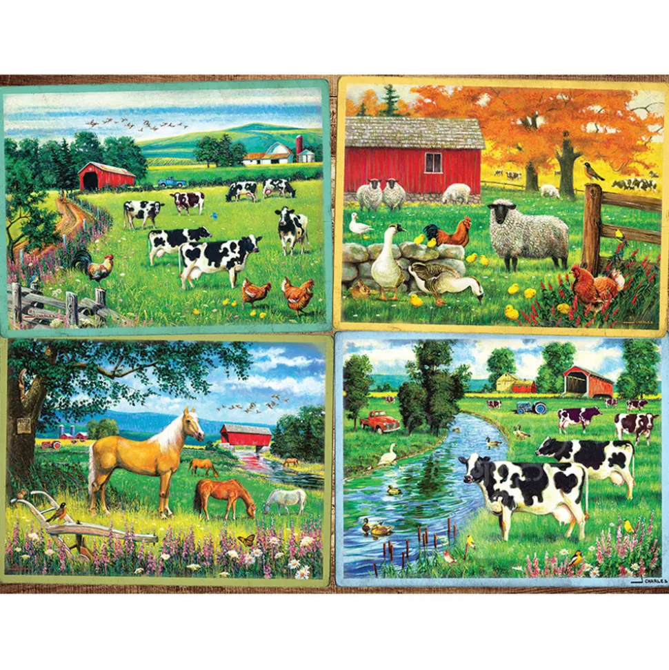 Cobble Hill Country Friends Easy Handling Puzzle 275pcs