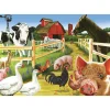 Cobble Hill Farmyard Welcome Tray Puzzle 35pcs