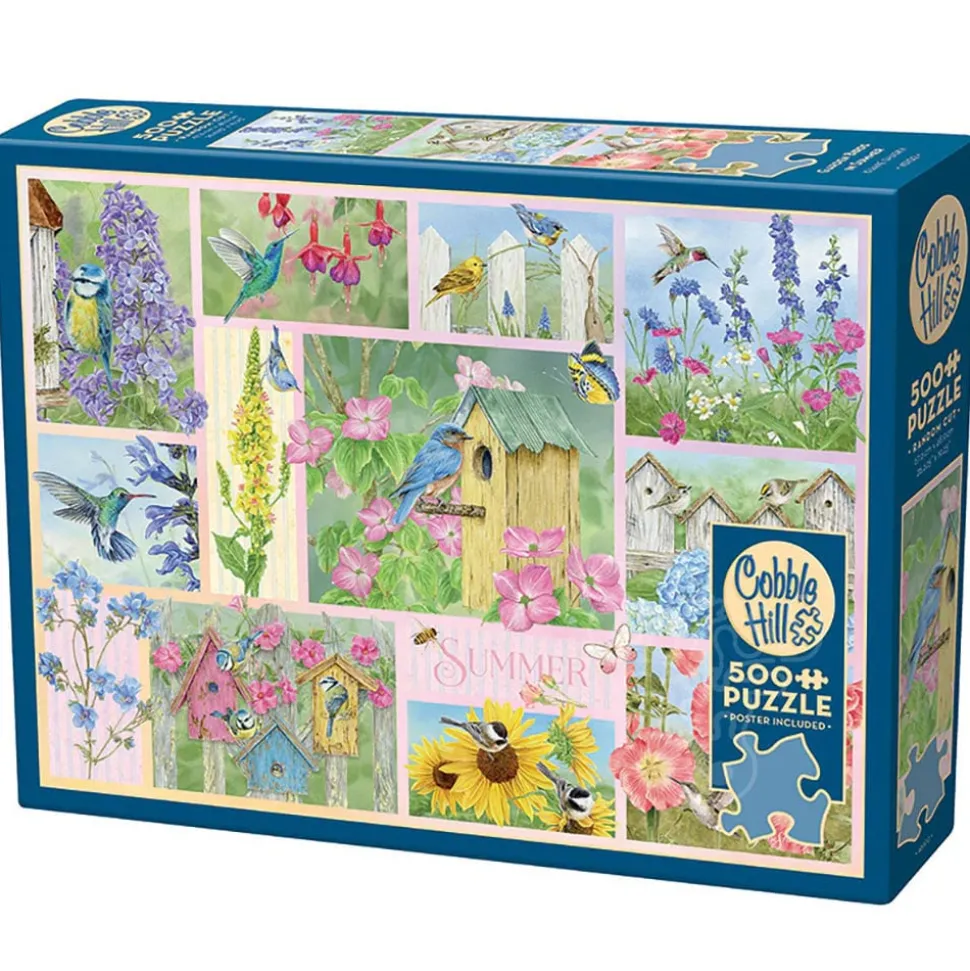 Cobble Hill Garden Birds in Summer Puzzle 500pcs
