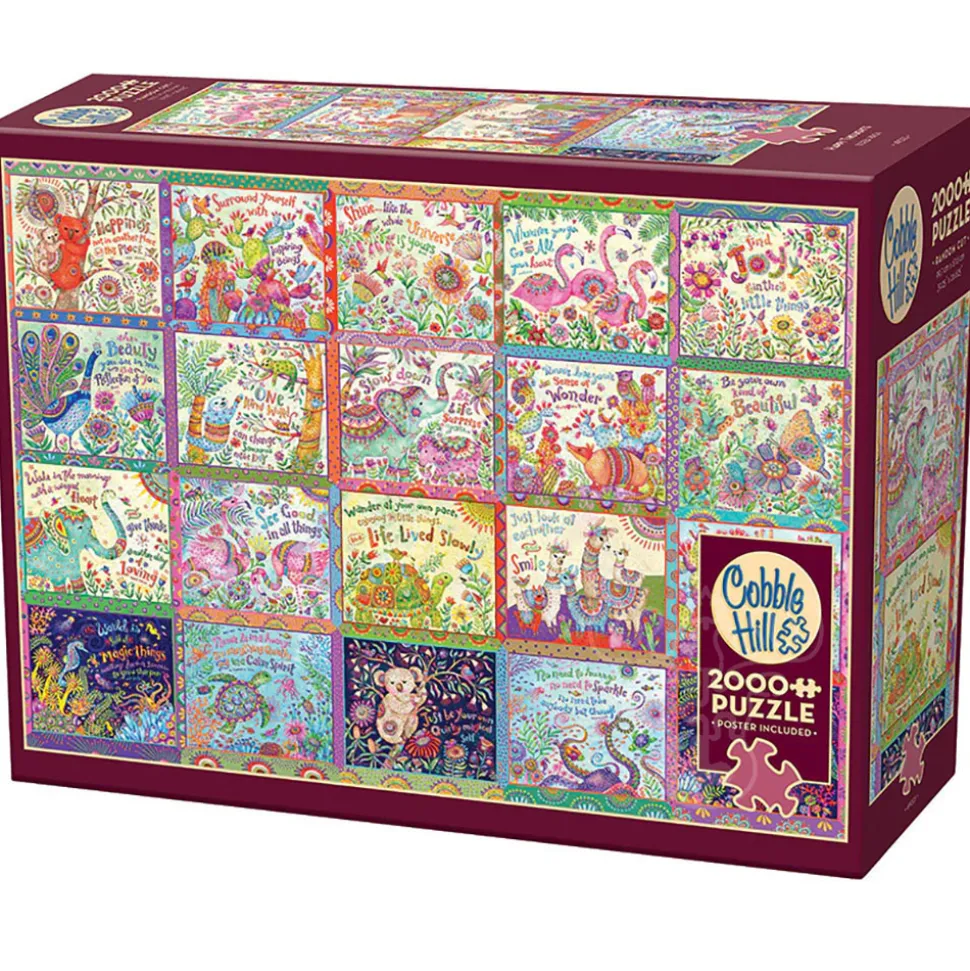 Cobble Hill Happy Thoughts Puzzle 2000pcs