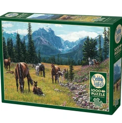 Cobble Hill Horse Meadow Puzzle 1000pcs