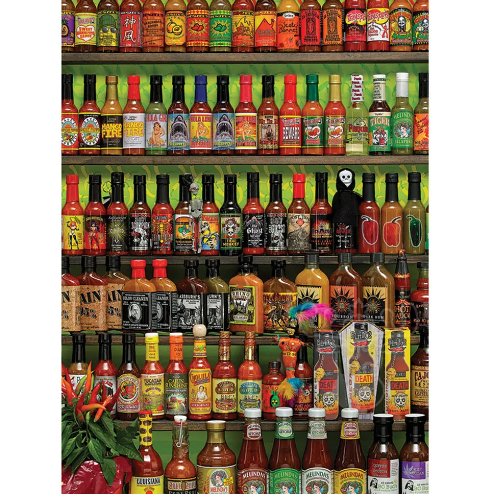 Cobble Hill Hot Hot Sauce Puzzle 1000pcs