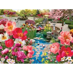 Cobble Hill Japanese Garden Puzzle 1000pcs