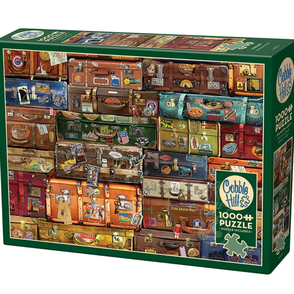 Cobble Hill Luggage Puzzle 1000pcs