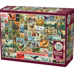 Cobble Hill National Birds of the World Puzzle 2000pcs