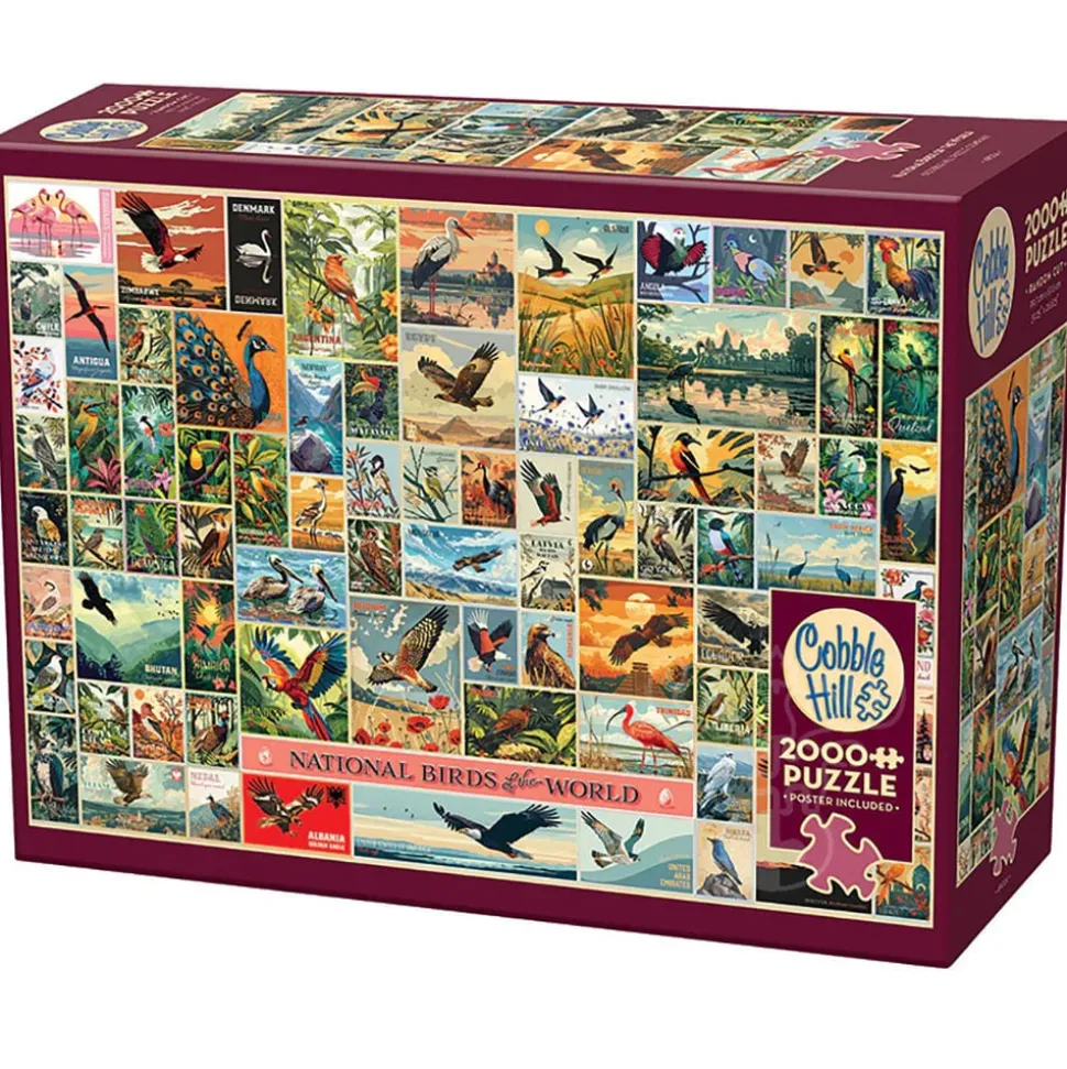 Cobble Hill National Birds of the World Puzzle 2000pcs