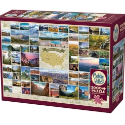Cobble Hill National Parks of the United States Puzzle 2000pcs