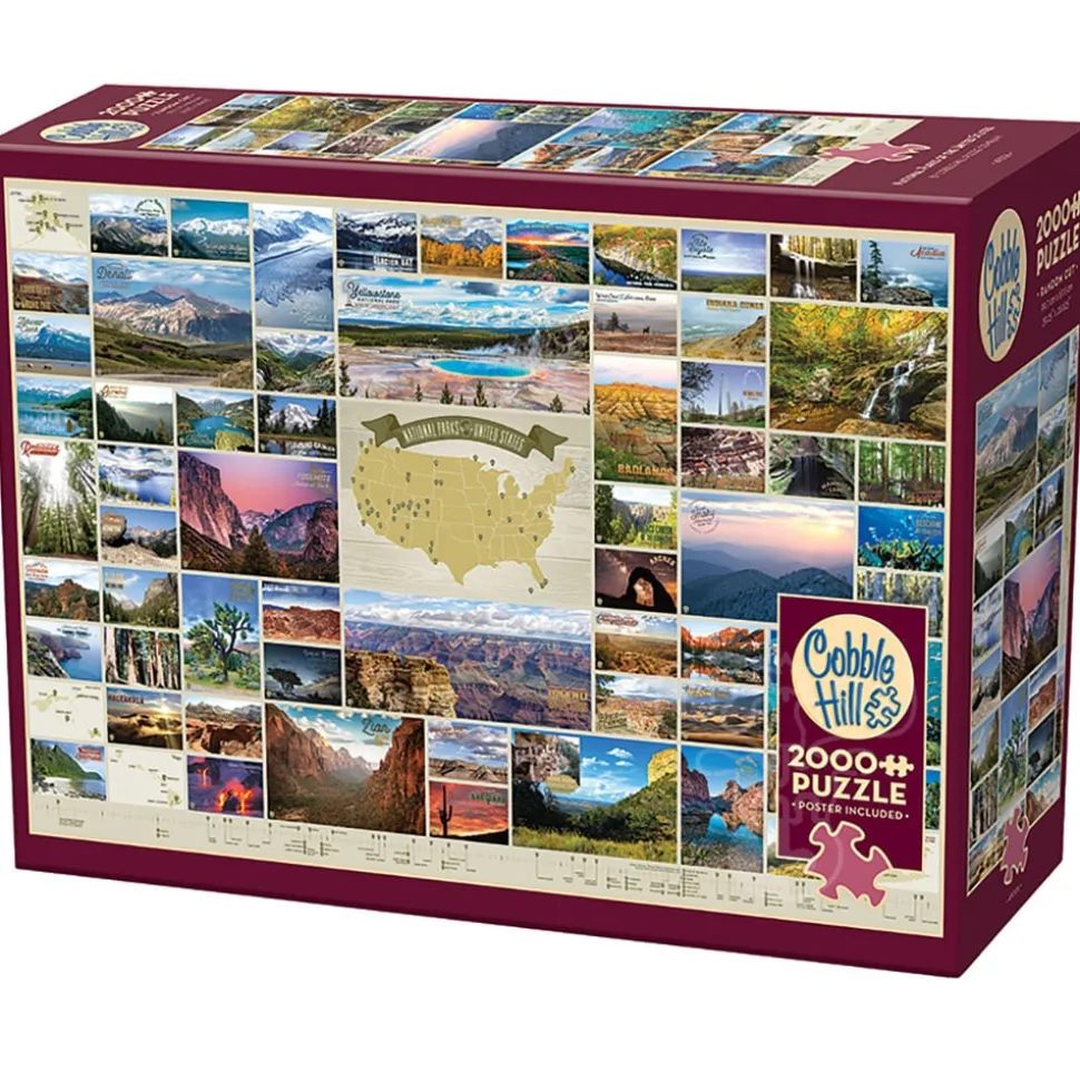 Cobble Hill National Parks of the United States Puzzle 2000pcs