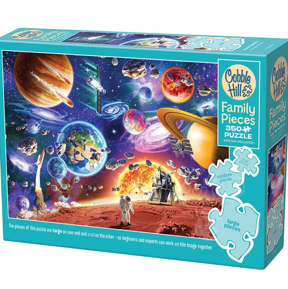 Cobble Hill Space Travelers Family Puzzle 350pcs