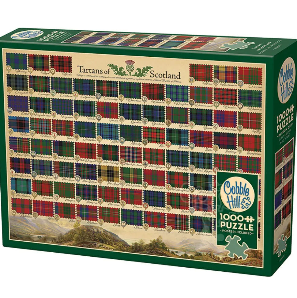Cobble Hill Tartans of Scotland Puzzle 1000pcs