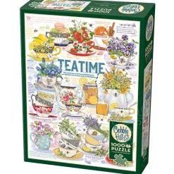 Cobble Hill Tea Time Puzzle 1000pcs