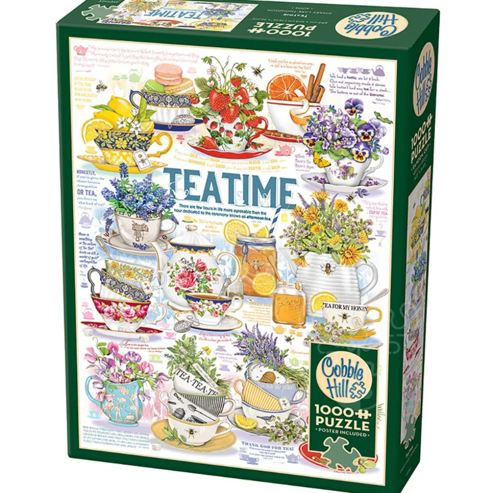 Cobble Hill Tea Time Puzzle 1000pcs