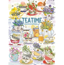 Cobble Hill Tea Time Puzzle 1000pcs