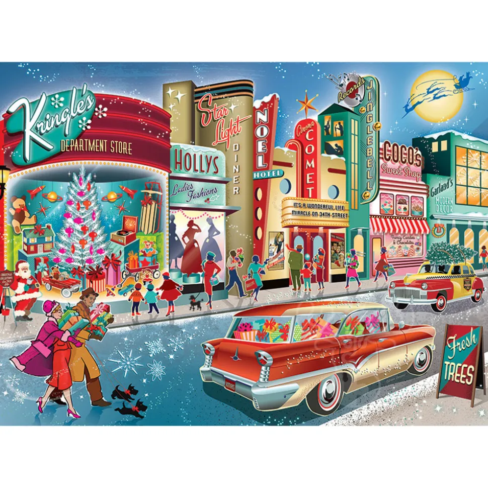 Cobble Hill Vintage Main Street Puzzle 1000pcs