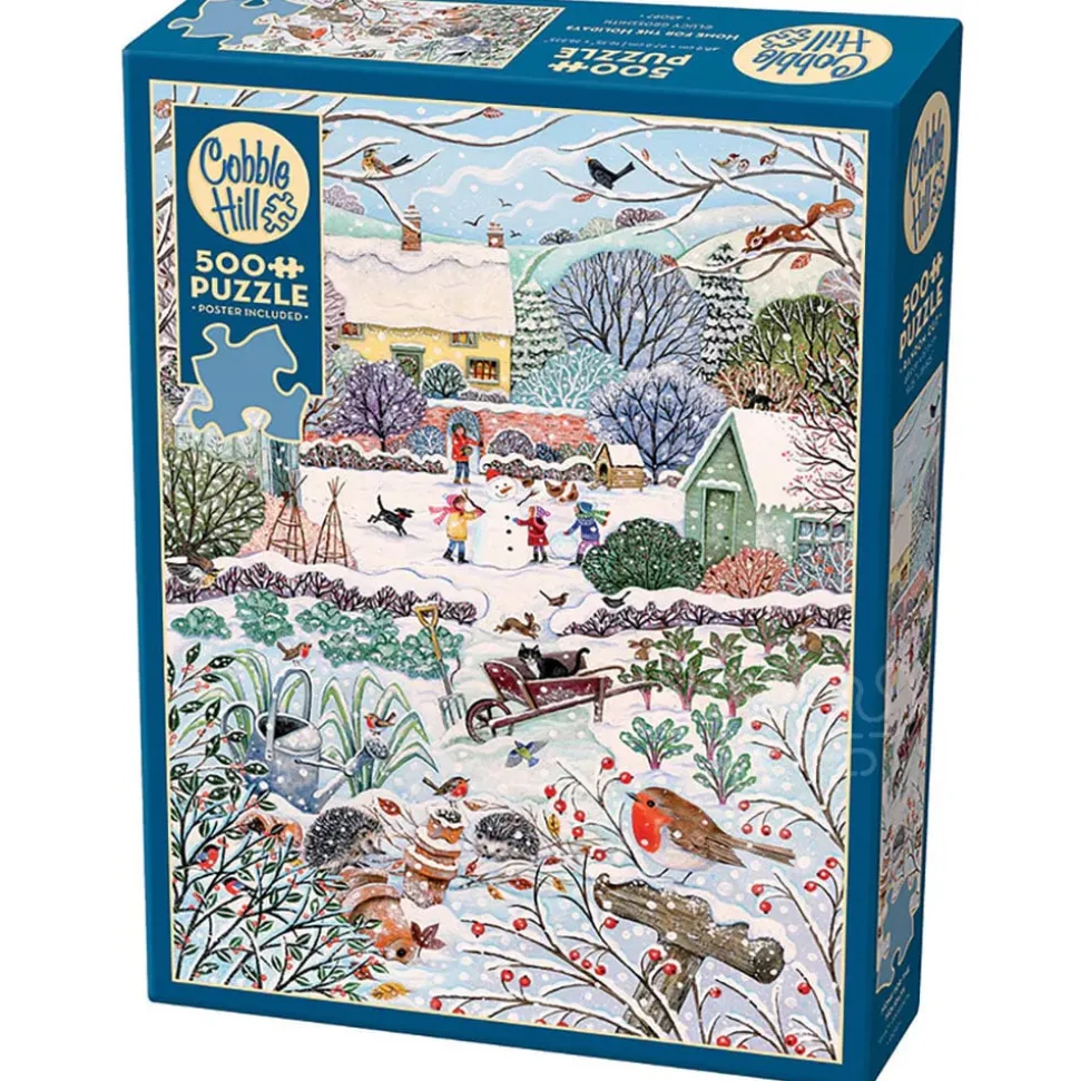 Cobble Hill Winter Holidays Puzzle 500pcs