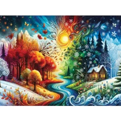 Delfy Harmony in Seasons Puzzle 1000pcs