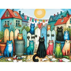 Delfy Whiskers on the Street Puzzle 1000pcs