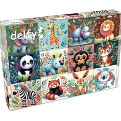 Delfy Wildlife Diversity Puzzle 1000pcs