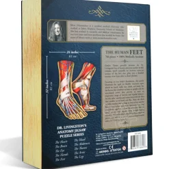 Dr. Livingston's Anatomy: The Human Feet Puzzle 764pcs