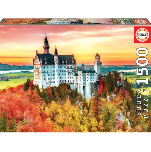 Educa Autumn in Neuschwanstein Puzzle 1500pcs