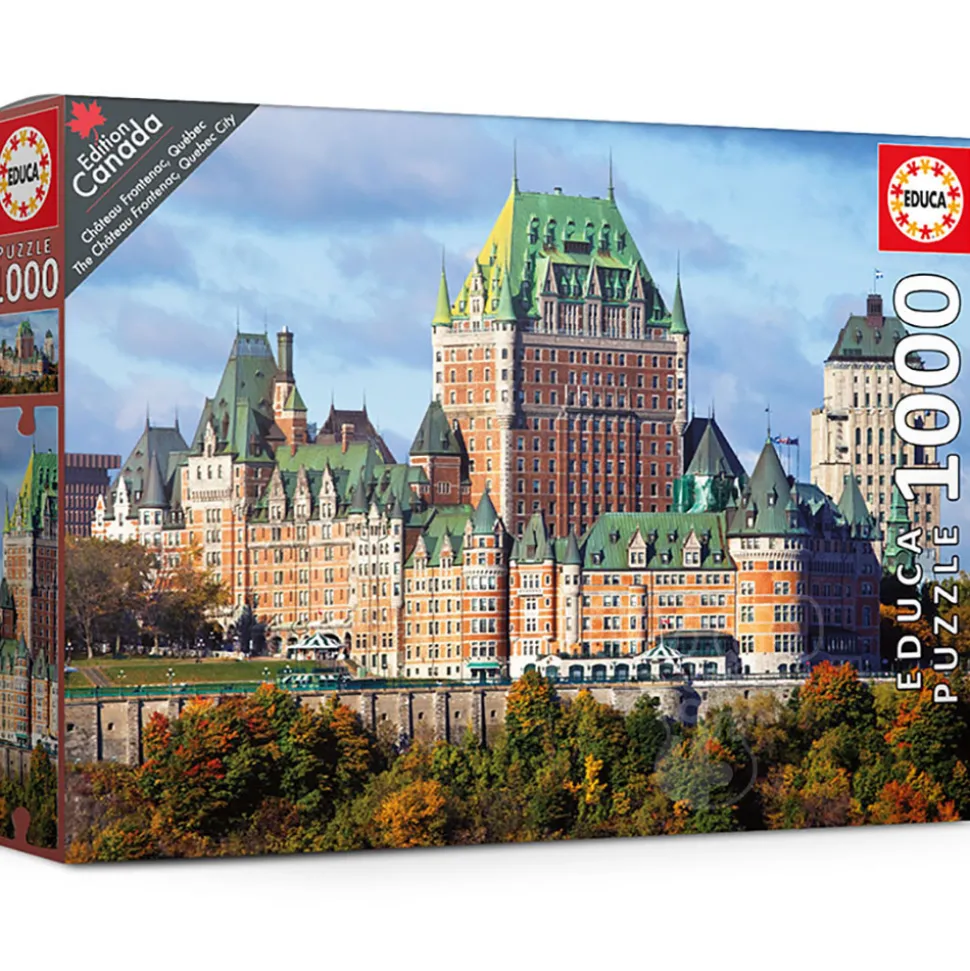 Educa Château Frontenac, Québec Puzzle 1000pcs