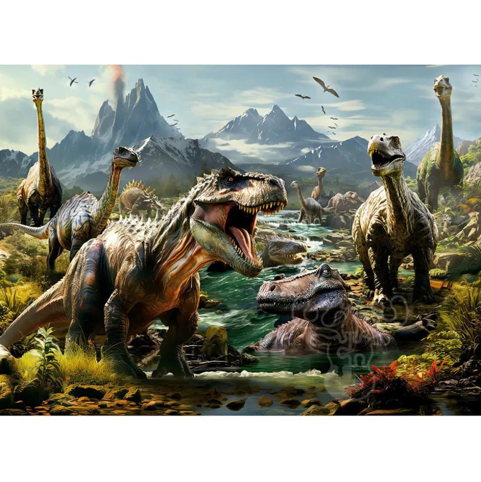 Educa Fierce Dinosaurs Puzzle 1000pcs