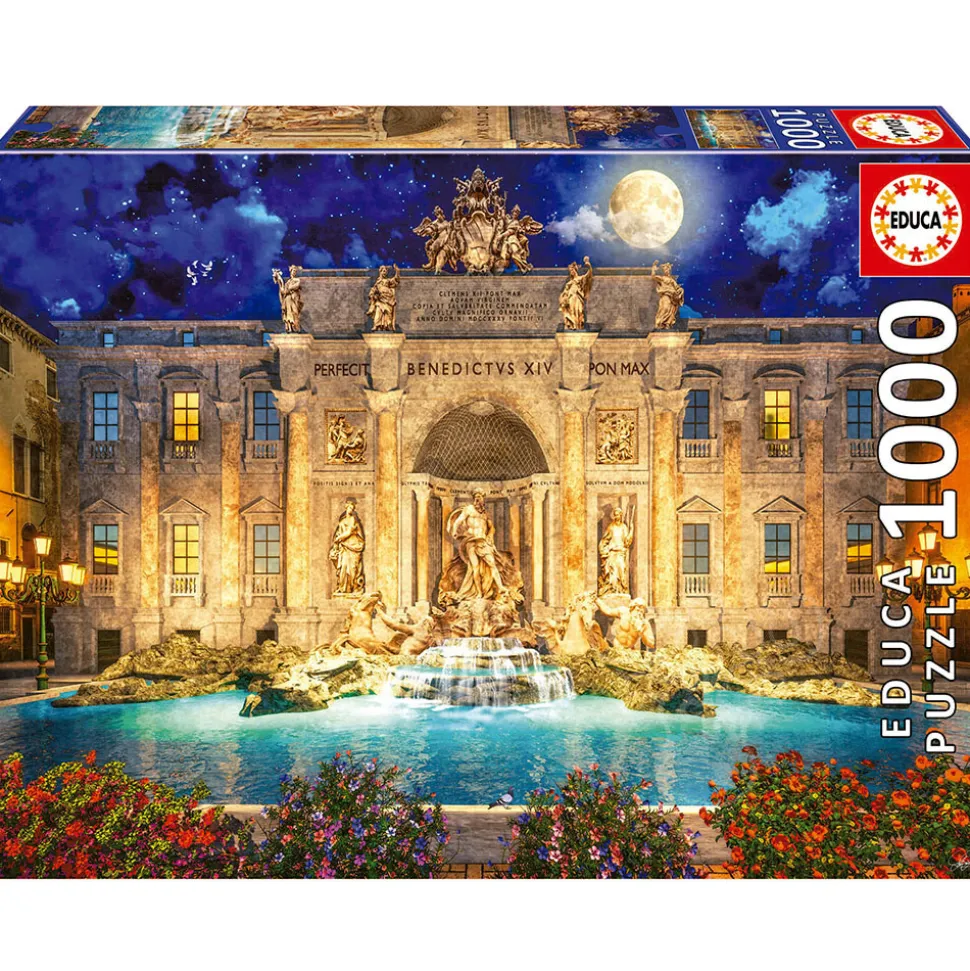 Educa Fontana Di Trevi, Rome Puzzle 1000pcs