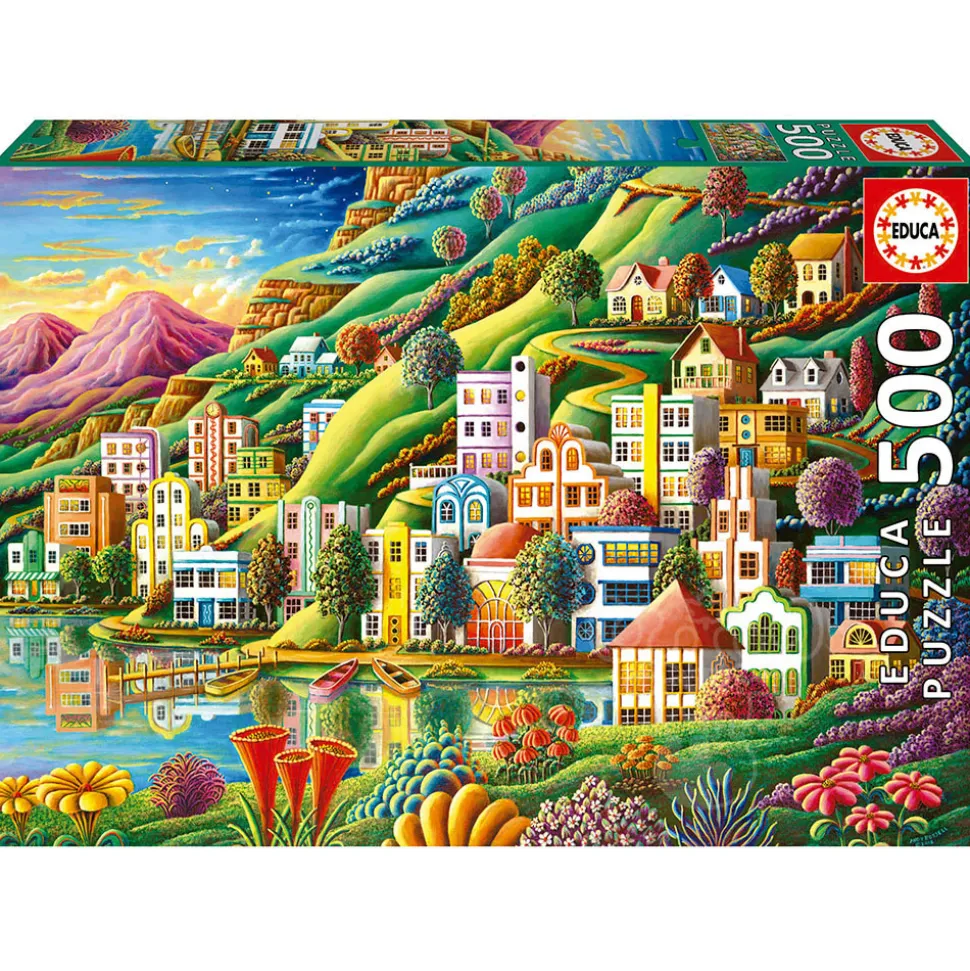 Educa Hidden Harbor Puzzle 500pcs