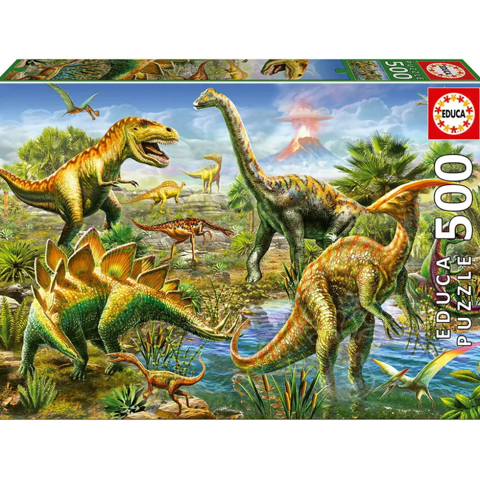 Educa Jurassic Playground Puzzle 500pcs