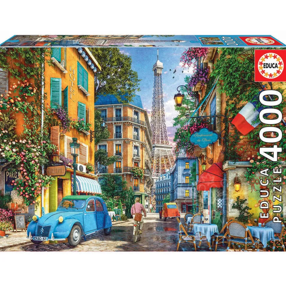 Educa The Old Streets of Paris Puzzle 4000pcs