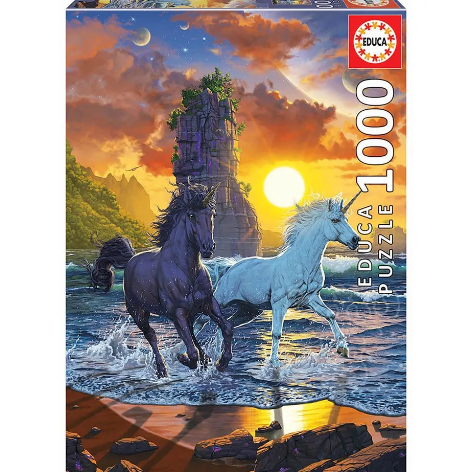 Educa Unicorns on the Beach Puzzle 1000pcs