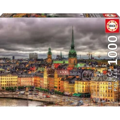 Educa Views of Stockholm Sweden Puzzle 1000pcs