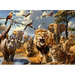 Educa Wild Animals Puzzle 1000pcs