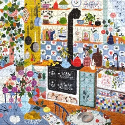 eeBoo Morning Kitchen Puzzle 1000pcs