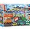 eeBoo Vehicles Puzzle 20pcs