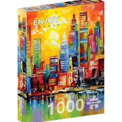 Enjoy Bright New York City Puzzle 1000pcs