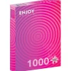 Enjoy Circle Gradient Number One Puzzle 1000pcs