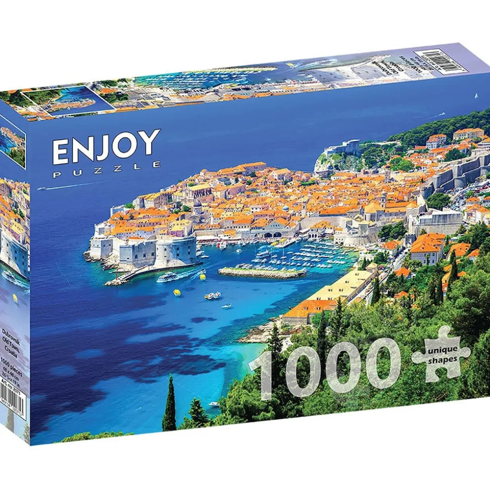 Enjoy Dubrovnik Old Town, Croatia Puzzle 1000pcs