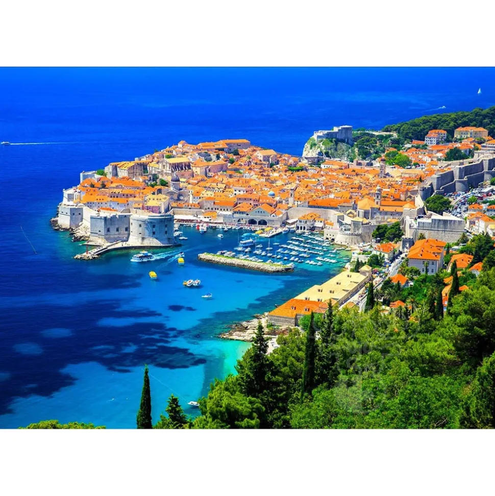 Enjoy Dubrovnik Old Town, Croatia Puzzle 1000pcs