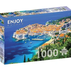 Enjoy Dubrovnik Old Town, Croatia Puzzle 1000pcs