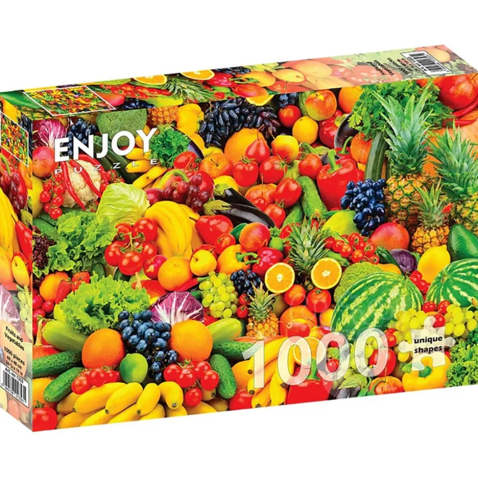 Enjoy Fruits and Vegetables Puzzle 1000pcs