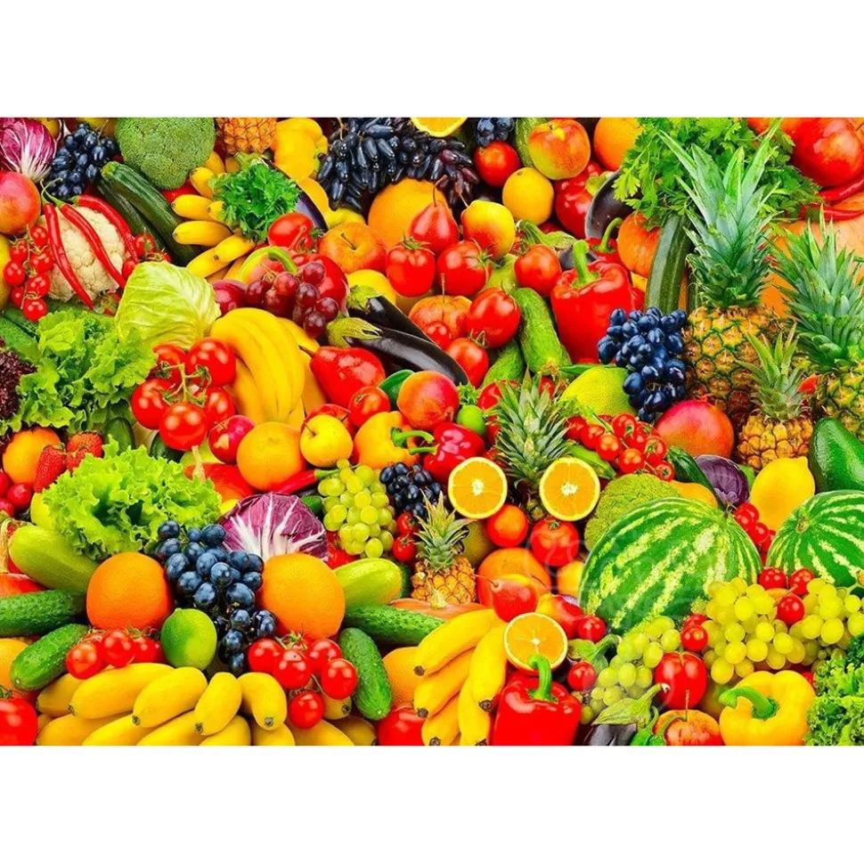 Enjoy Fruits and Vegetables Puzzle 1000pcs