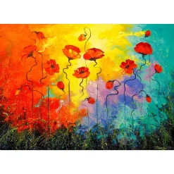Enjoy Magic Poppies Puzzle 1000pcs