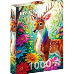 Enjoy Magical Deer Puzzle 1000pcs