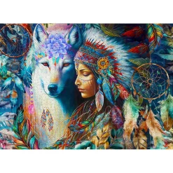 Enjoy Native Princess Puzzle 1000pcs