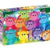 Enjoy Rainbow Monkeys Puzzle 1000pcs