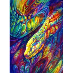 Enjoy Rainbow Snake Puzzle 1000pcs